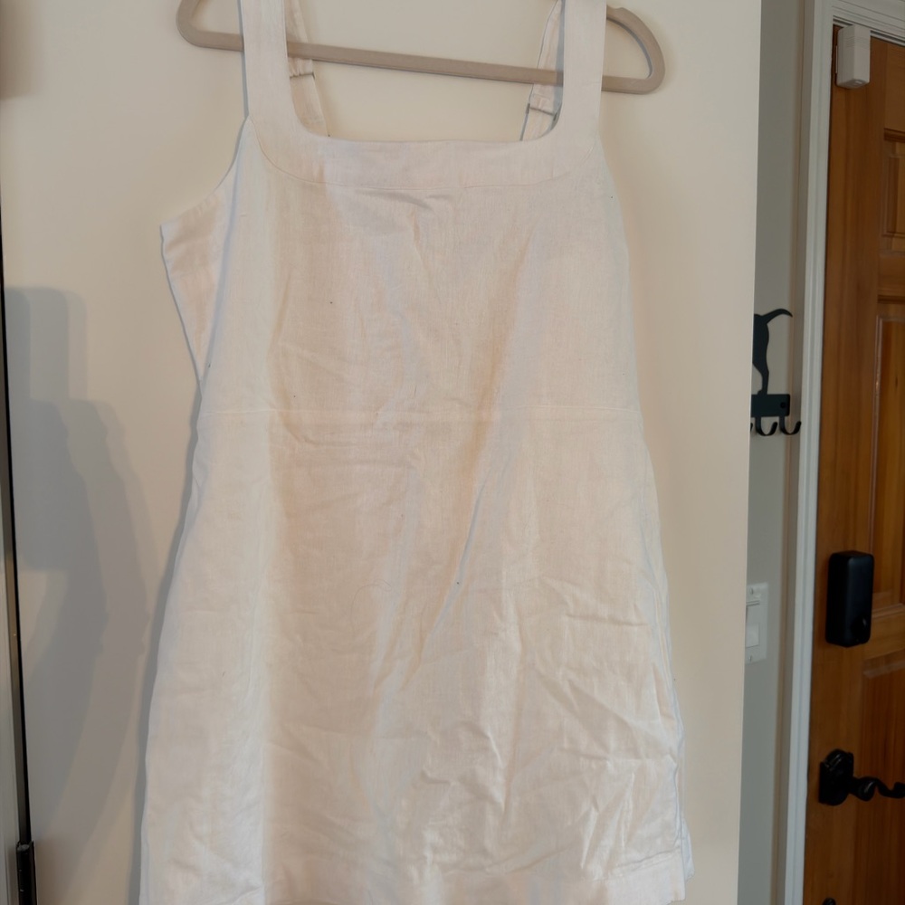 Abercrombie & Fitch White Mini Dress